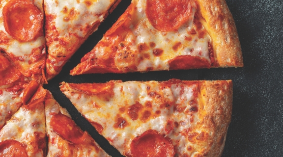 Pizza slices